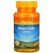 톰슨 로얄 젤리 2000mg 캡슐, 60개입, 1개, 60정