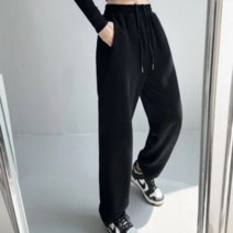 홈켄 여성 편한 트레이닝 조거 바지 스판 밴딩 팬츠 일자 츄리닝