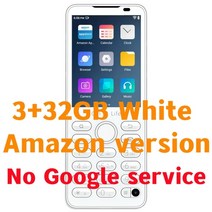 핸드폰 싸게 사는 법 qin f21 pro google play store smart touch screen phone wifi 5g 2 8 inch 32gb 64gb 5 0, 필름이 있는 영국 충전기, 흰색 32GB 아마존