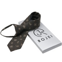 [로제이] 페이즐리 혼방 자동넥타이 RTK016_BR