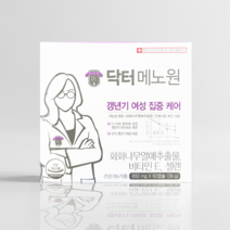 닥터메노원 60캡슐 여성 갱년기 케어 영양제 회화나무열매, 60정, 1개