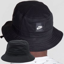 나이키 남성여성 코튼 버킷헷 공용 캐주얼 바캉스 휴가 여행 캠핑 정글모 패션모자 검정