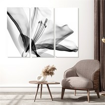모던하우스 꽃 3분할 액자세트 대형 3세트(1pcs 50x110cm), 6.크로커스