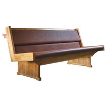 비전 장의자 VY-01 (고무나무집성) 교회 성전 본당 강단 예배당, 1개