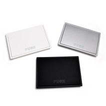 반자동 쓰레기 투입구 커버 대 소, 블랙 소