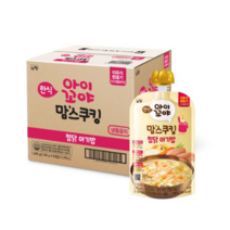 아이꼬야 유아용 맘스쿠킹 이유식 15개월부터, 찜닭 아기밥, 140g, 80개