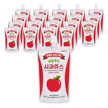 설탕대신 사과쥬스 무설탕 음료 국내산 사과즙 100ml 30개