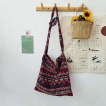 모칠라백 페이즐리에코백 와유부족 컬트패턴스타일