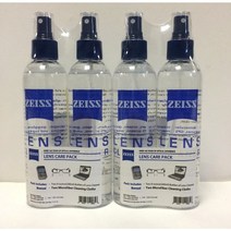 Zeiss Lens Care Pack 자이스 렌즈케어팩 렌즈클리너 스프레이 8oz(240ml) 4팩 & 극세사 클리닝 천 4개, 1개