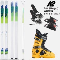 2223시즌 여성 모글 세트 K2 SKI 244 MOGUL+EVOLVER W 풀틸트 DROP KICK S, 163, 255, 110