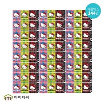 헬로키티 포켓티슈 미니티슈 10매 6입, 24팩
