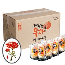 [당일출고] 제주 감귤유과/감귤한과 선물세트 어버이날 부모님 선물, 7. 감귤유과 2.5kg (개별포장), 1개