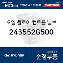 오일 플로어 컨트롤 밸브-인테이크 (243552G500) 현대모비스 부품몰 그랜저HG 쏘나타YF 제네시스