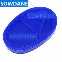 치과용 치과 실리콘 고무 왁스 림 금형 물린 블록 개별 트레이 임플란트 성형 기술자 스페이드 삽 도구, 1 piece Mold B