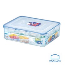 락앤락 직사각밀폐용기 3.9L(4칸형) HPL834C 락앤락밀폐용기/김치통/밀폐통/찬통/플라스틱용기, 1, 1개