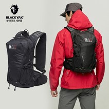 블랙야크 소형 등산가방 알파인마운드AD12 2BYKSX2928 경량 12리터 베스트형 트레일러닝 미니 백팩 등산배낭, one, black