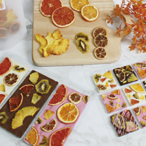웜푸드 바크초콜릿 재료 키트 낱개상품 bark chocolate kit, 딸기토핑