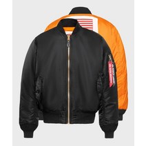 ALPHA INDUSTRIES MA1 레귤러 블러드칫 Black