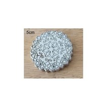 가죽 공예 공방 만들기 Celt 아트 패턴 핸드워크 독특한 디자인 작업 도구 조각 펀치 스탬프 도구 164013, 5cm 1pc 5