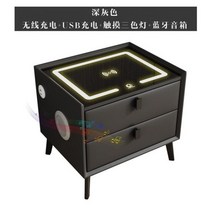 이탈리아 정리 스탠드 럭셔리 메이크업 센터 스마트 화이트 우드 사이드 테이블 소박한 서랍 Muebles 거실 가구, multifunctional 10_50x40x45.5c