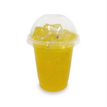투고팩 테이크아웃 버블티 실링 PP컵 360ml + 돔뚜껑 95mm 세트, 100개, 1세트