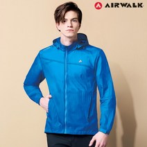 [에어워크] 남자 경량바람막이자켓 9105 블루 남성자켓