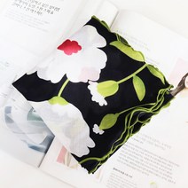 콘도라 80수바이어스손수건 쁘띠손수건 무릎덮개 주름스카프 레이스스카프 빅손수건 무릎덮개