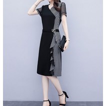 돌 잔치 복장 엄마 상견례 옷차림 원피스 여름 결혼식 하객 룩 피로연 정장 벨트 블랙 오피스 여성 옷