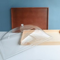제과점 빵보관함 우드 나무 트레이 아크릴 푸드커버 푸드박스 여닫이 막힘, 2.제과용 커버 여닫이 좁은쪽 614*415(제작상품), 1개