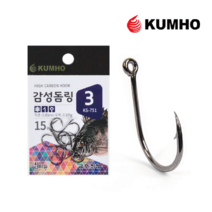 금호조침 KS-751 감성돔 링바늘 - 블랙니켈, 1개