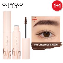 O.TWO.O 눈썹 염색 크림 4g, #03 밤색 × 2개, 2개