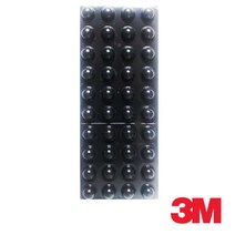 3M 미끄럼 방지 패드 쿠션 범폰 범폼 SJ-5027 40개입 범폼/범폰/유리받침/고무조각/유리발/bumpon