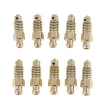 범용 자동차 오토바이 M8 x 1.25mm 브레이크 블 리더 나사 키트 10 피스, 한개옵션0