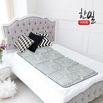 한일 커버분리형 전기요 해외사용가능 전기장판 전기담요 캠핑난방 물세탁가능, 01_1커버분리전기요싱글해외용, 화이트