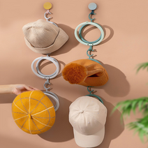 넥타이 1개 도어후크 스카프 모자걸이 모자행거 소품걸이, 접이식모자걸이 그린1개