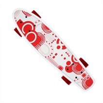 랜드웨이 뉴아틀란타 스케이트 보드 불바퀴, 레드