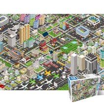 500피스 디즈니 직소퍼즐 세계지도 시티라이프 HS783167, 단품, 단품