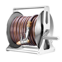 세차 물호스 거치대 벽 수납 호스 행거 파이프 랙 받침대 20미터 30미터, 이동형 30m 수도관