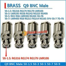 rg353v 휴대용레트로게임기 레트로게임기 Q9 BNC RG316 RG174 LMR100 RG58 RG223 RG400 LMR195 RG304 50-9, 01 50-1.5