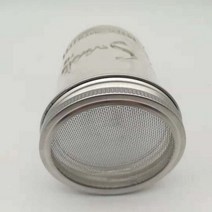 콩나물 재배돋아 뚜껑 항아리 메이슨 메쉬 넓은 입 스크린 새김 여과기 콩나물 통조림 알팔페이저 마인션, 02 1 pcs