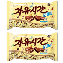 자유시간 mini 초콜릿, 630g, 3개