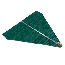 SMA-K용 초광대역 안테나 고정확도 넓은 수용 범위 20x20cm, 녹색, 플라스틱