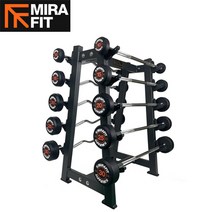 미라핏 고정식 바벨 직선바 컬바 이지바 10kg 15kg 20kg 25kg 30kg