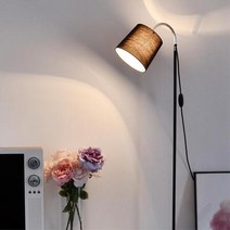 서재 인테리어조명 플로어 LED램프 장스탠드 무드등 신혼 신혼집, 블랙