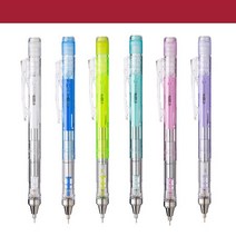 톰보우 뉴 클리어 모노 그래프 샤프 0.5mm, 옵션선택, 클리어 퍼플