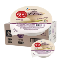CJ 햇반 흑미밥 210g 48개 2146826
