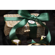 케이스 여성 셀럽 고급 유럽식 결혼선물 신부들러리 포토박스, T03-26CMx16CMx10CM, C03-희게 닦다 색선물 케이스세트벽옥 리본