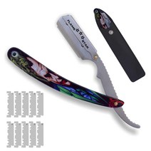 Joker Coated Changeable Blade Professional Barber Straight Edge Salon Hair Cut Razor 100% Stainless, 1