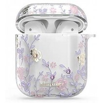 컴퓨터 케이스 재팬 SWAROVSKI 사의 크리스탈 부착 AirPods 케이스 agreen JSAA1003
