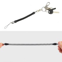 휴대폰 분실방지 스프링 열쇠고리(5p) 쇠걸이 키고리 자물쇠키 키관리 DIY, 1개, 20cm
